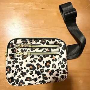 NWOT Leopard Print Belt Bag w/ Adjustable Strap